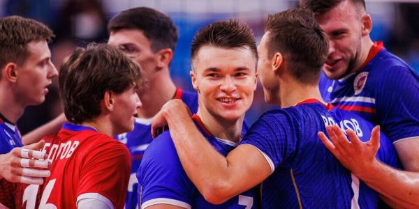 Российские волейболисты обыграли команду Сербии в товарищеском матче